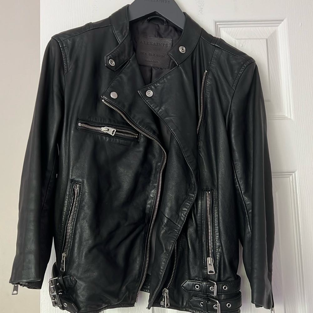Leather jacket